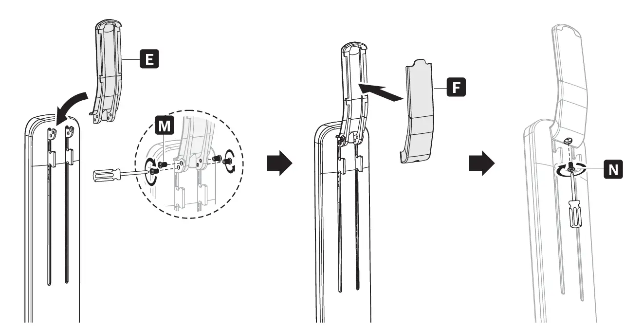 TRIPP-LITE DDVD1727AM Precision Placement Dual-Display Desktop Mount 5