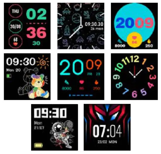 DAS 4 ΤΕΕΝ Smartwatch - Clock Display