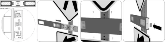 carmanah R247G G Series 24 Hour Solar Traffic Flashing Beacon - Image 8