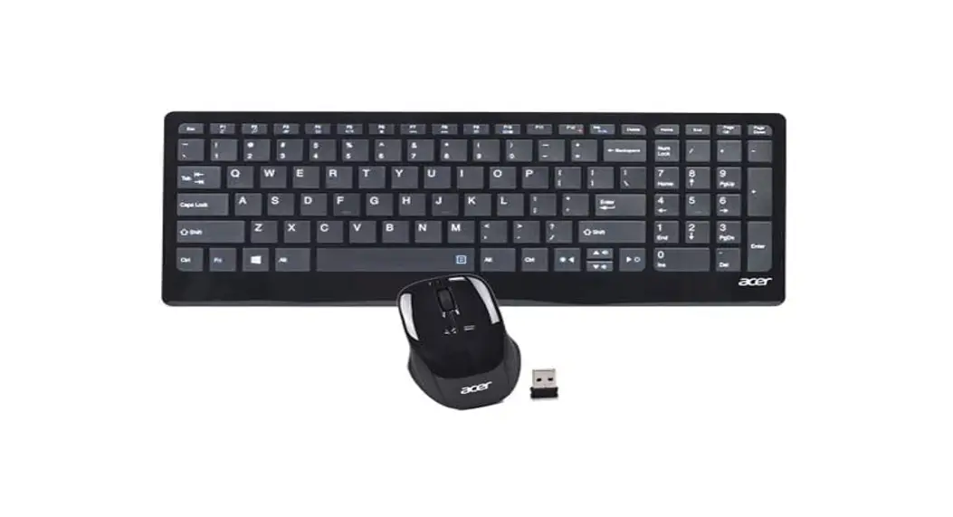 Acer Akr121/amr020 Wireless Keyboard And Mouse Combo User Guide