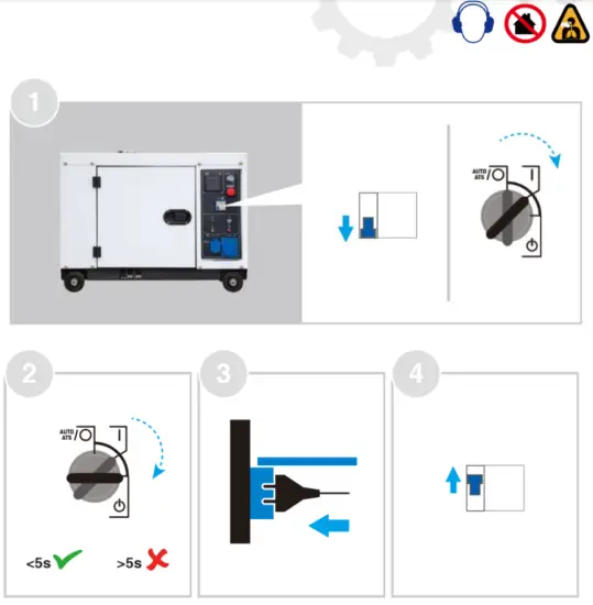 HYUNDAI DHY8600SE Electric Generator - Fig 10