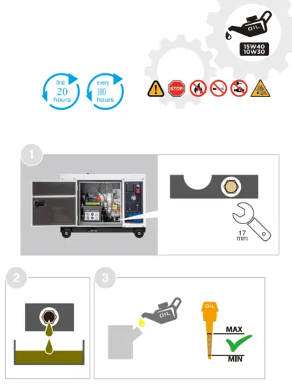 HYUNDAI DHY8600SE Electric Generator - Fig 15