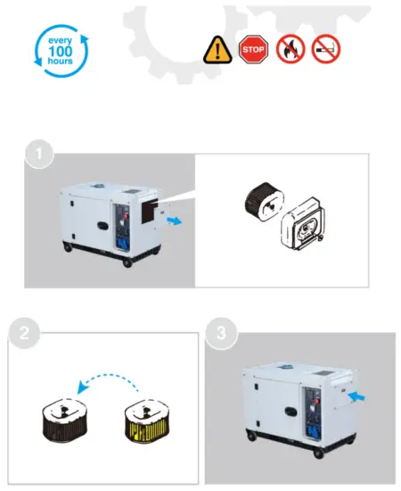 HYUNDAI DHY8600SE Electric Generator - Fig 18