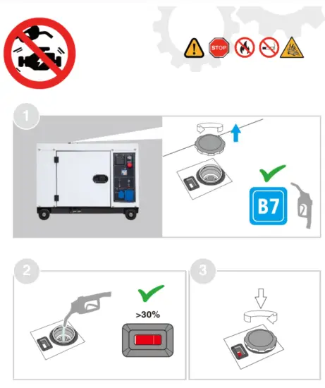 HYUNDAI DHY8600SE Electric Generator - Fig 8