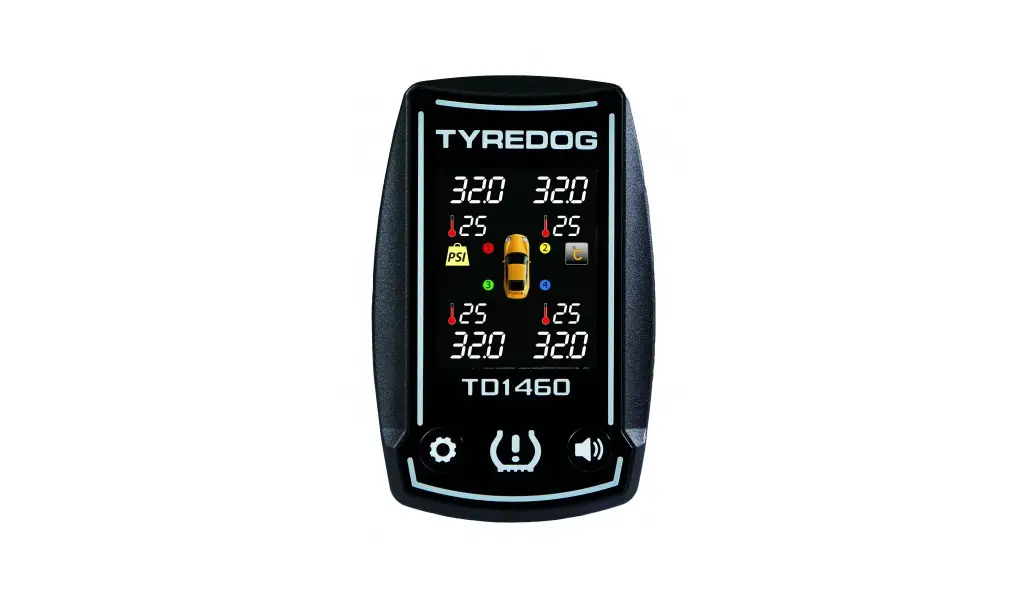 Tyredog Td-1460 4 Wheel Tyre Pressure Monitoring System Instruction Manual