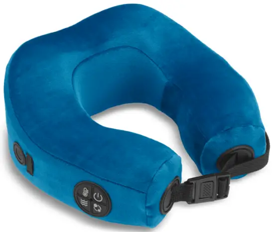 CONAIRCARE NM25F HeatShiatsu+ Neck Rest with Vibration + Heat