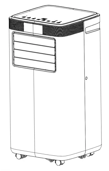 DENBIG A016G 06KR PORTABLE AIR CONDITIONER