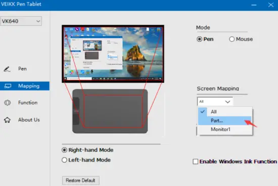 VEIKK VK640 Graphic Battery Free Pen Tablet - Fig 19