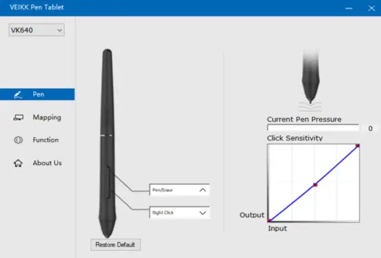 VEIKK VK640 Graphic Battery Free Pen Tablet - Fig 9
