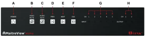 AV LINK MWV-H42PRO MaitreView 4KPro Device - figure 1