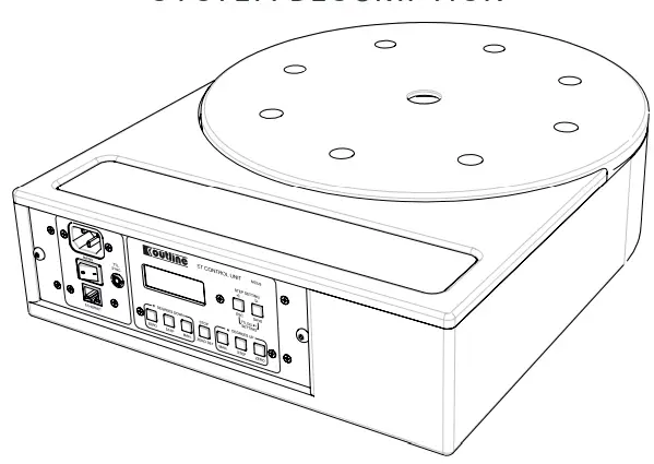outline ET250R2-3D ET Series Electronic Turntable-fig2