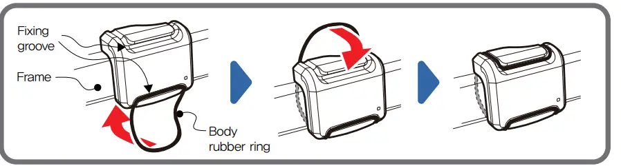 OOBIK BS-50 Cycling Speed and Cadence Dual Sensor 5.