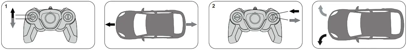 JAMARA 404400 Lamborghini Aventador RC Car - Forward Reverse