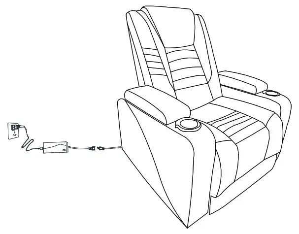 thdstatic pp289182 Home Theater Power Motion Recliner - Assembly Instructions