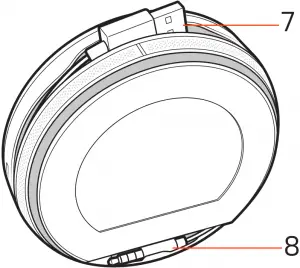 Plantronics Corded Speakerphone Overview B