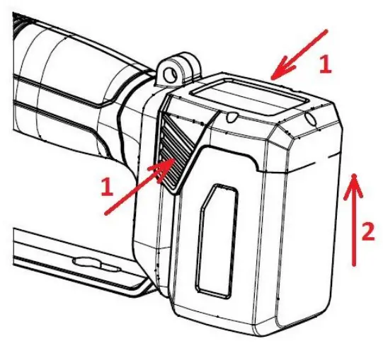 VOLPI PVS5001 Electronic Saw with Lithium Battery - chainsaw