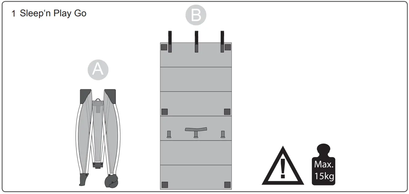 Hauck SLEEP’N PLAY SEPARATE MATTRESS - fig2