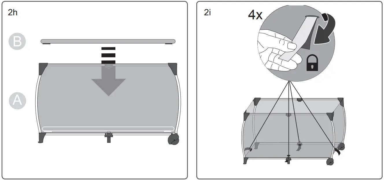 Hauck SLEEP’N PLAY SEPARATE MATTRESS - fig8