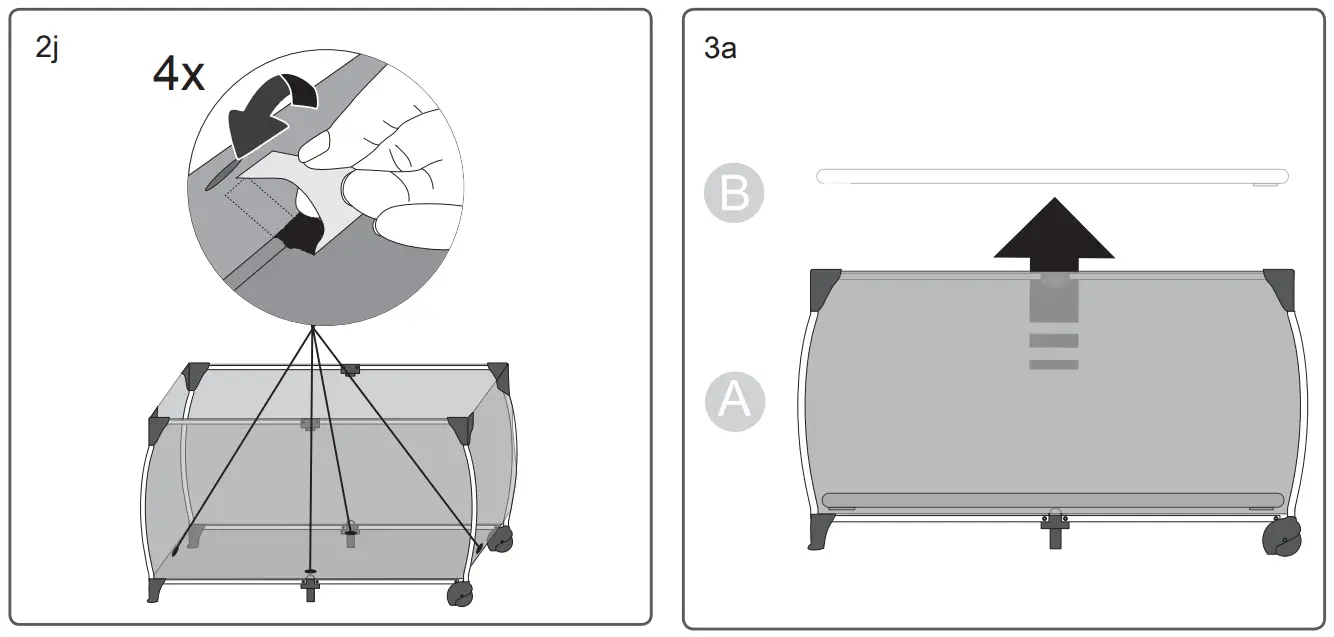Hauck SLEEP’N PLAY SEPARATE MATTRESS - fig9