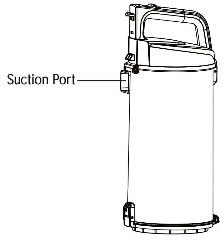 DU2012 Bagless Upright Vacuum Cleaner Vacuum Maintenance And Care Illustration