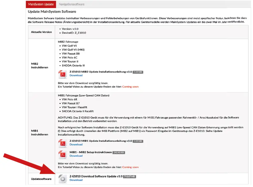 ZENEC-Z-E1010-MIB2-Update-Installation-fig-1