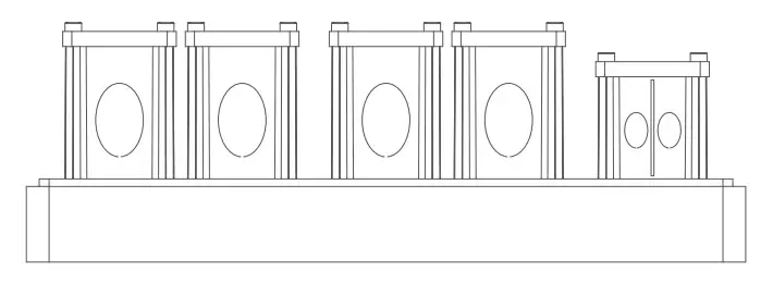 MAINSPRING Neo Nixie Desk Digital Clock - finis