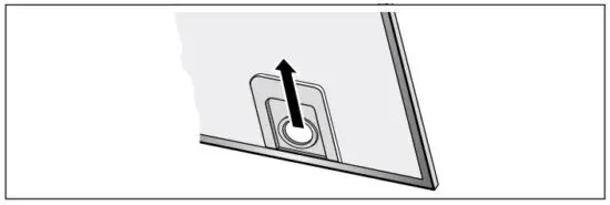 FIG 6 Removing metal grease filter