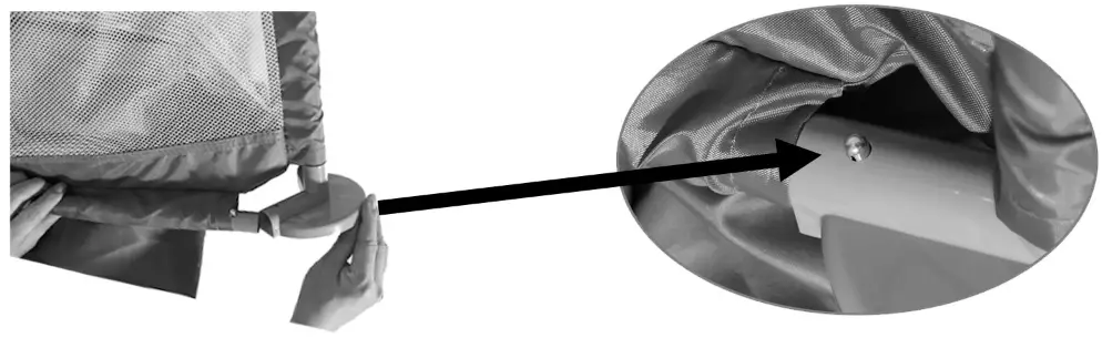 anko 43-094-578 Deluxe Fabric Playpen with Base - fig4