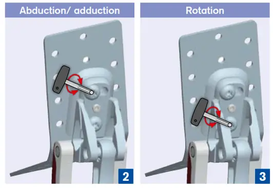 ottobock 7E10 Helix3D Hips Right Joint - fig 17