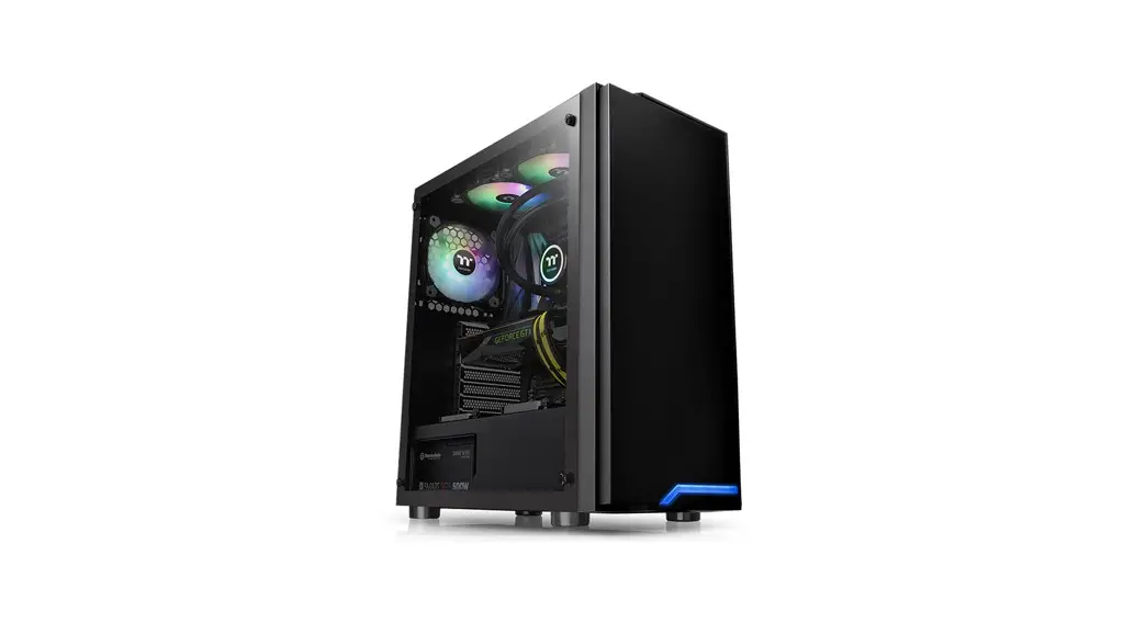 Thermaltake H100 Tg Atx Mid Tower Chassis Computer Case User Manual