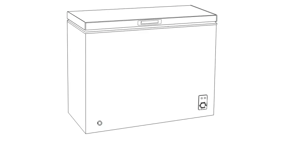 Conservator Vfl050sw 5.1 Cu. Ft. Chest Freezer Instruction Manual