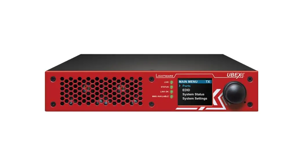 Lightware Ubex-pro20-hdmi-f100 Ubex F Series Endpoint Device User Guide Lightware Ubex-pro20-hdmi-f100 Ubex F Series Endpoint Device User Guide