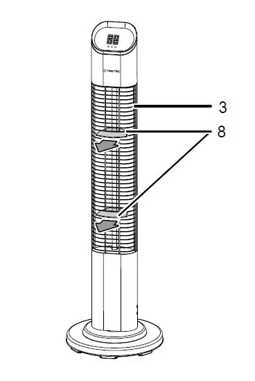 TROTEC IRS 2050 E Radiant Heater fig (3)