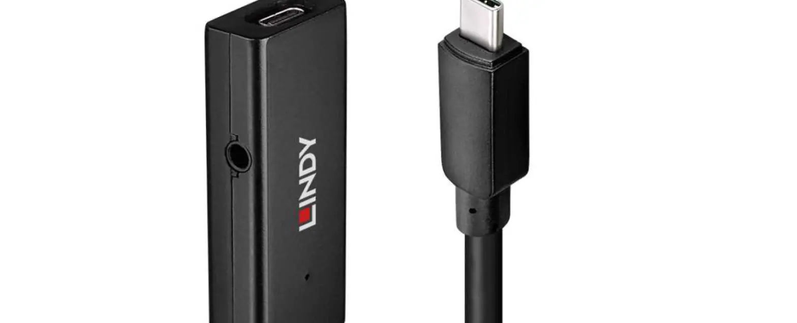 Lindy 43356 5m Usb 3.2 Gen 1 C By C Active Extension Cable User Manual