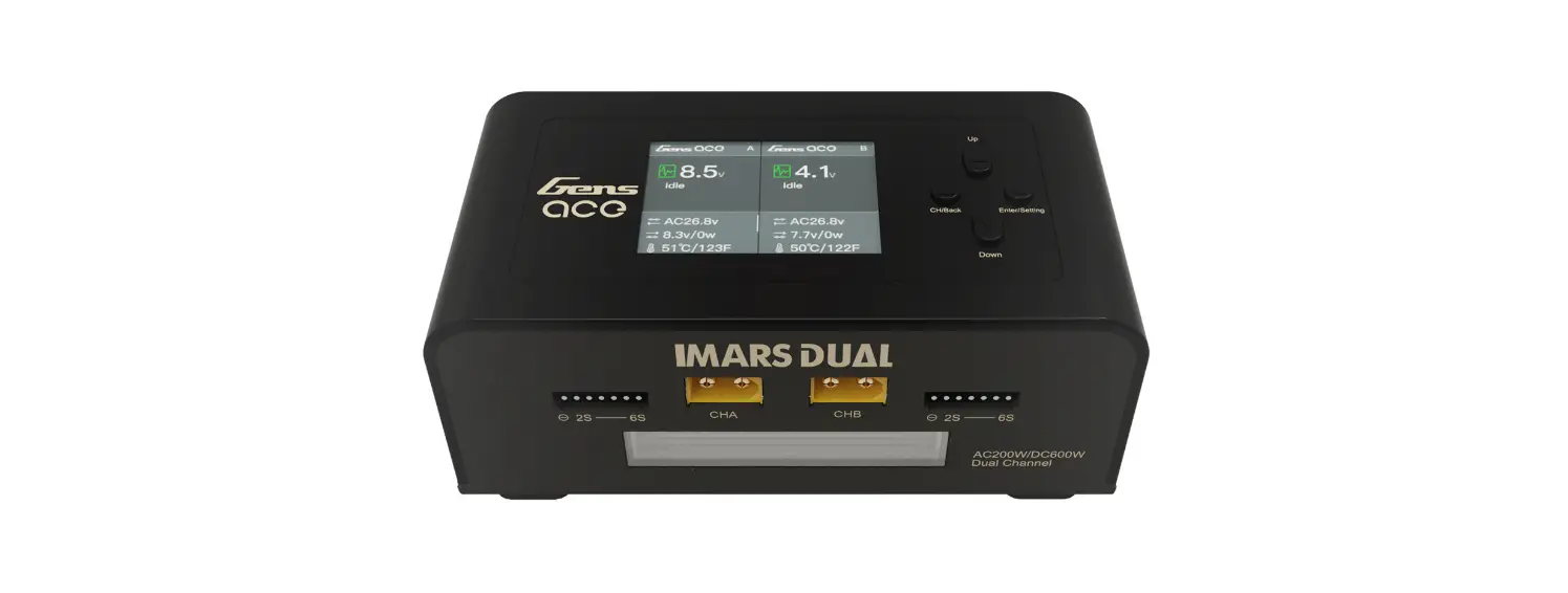 Gens Ace Ac200w/dc300w Imars Dual Smart Balance Charger Instruction Manual