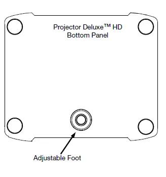 ION PROJECTORDLXHDXUS Projector Deluxe HD Battery (5)