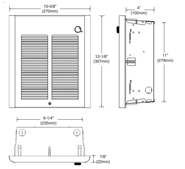 MARLEY-WHB1000-Fan-Forced-Wall-Heaters-FIG-1
