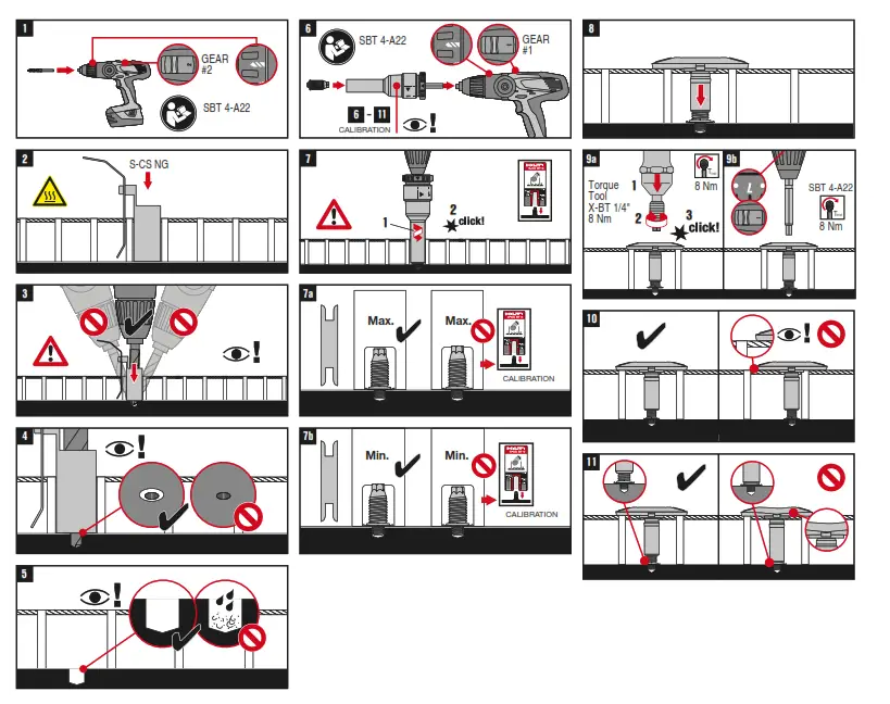 HILTI X FCM R NG Calibration - fig