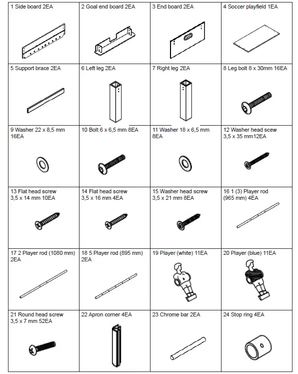NORDIC Games 809-040 Table Soccer FIG (3)