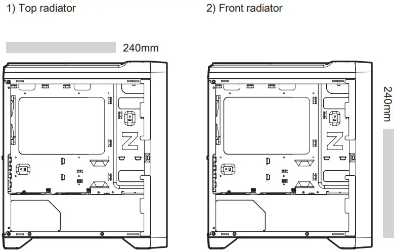 ZALMAN M3 PLUS M3 PLUS RGB mATX Mini Tower Computer Case - Figure 11