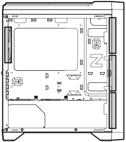 ZALMAN M3 PLUS M3 PLUS RGB mATX Mini Tower Computer Case - Figure 12