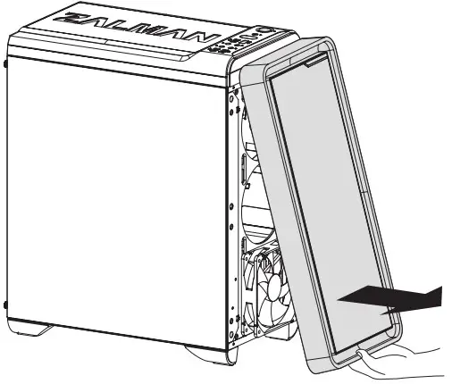 ZALMAN M3 PLUS M3 PLUS RGB mATX Mini Tower Computer Case - Figure 4