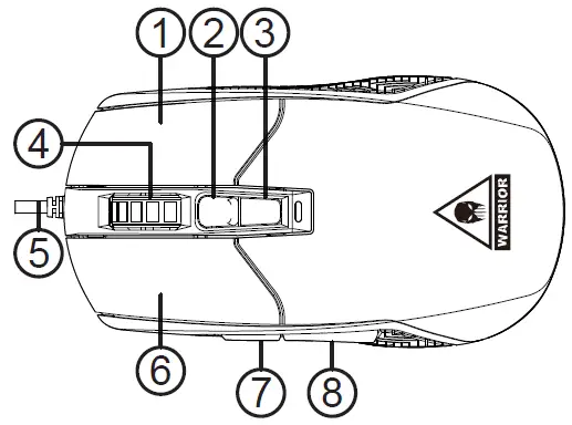 Kruger-Matz-KM0780-Gaming-Mouse-fig-1