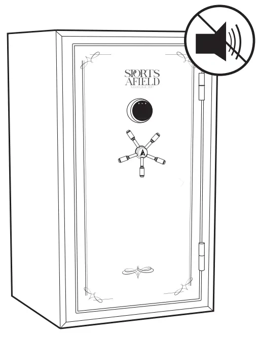 SPORTS AFIELD SA30SM 30-Gun Instinct Electronic Lock fig 1