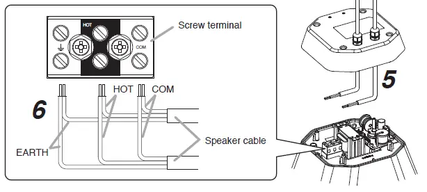 TOA-CS-761BS-B-CS-761BS-W-60W-2-Way-Coaxial-Horn-Speaker-7