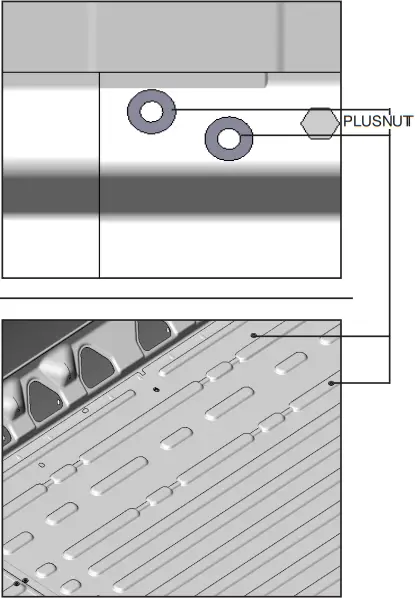 N5-RA60-4 - ATTACH PLUS NUTS 2 A