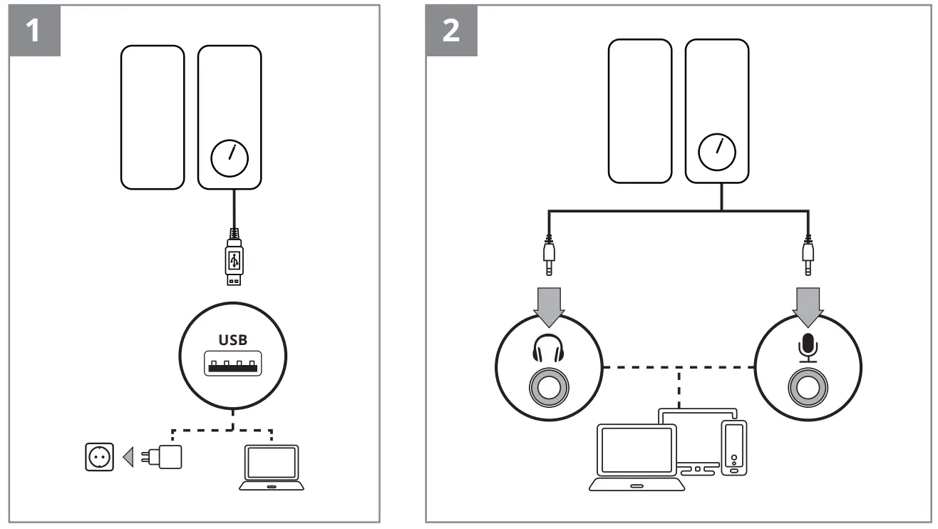 SVEN 470 20 USB Multimedia Speaker System - fig