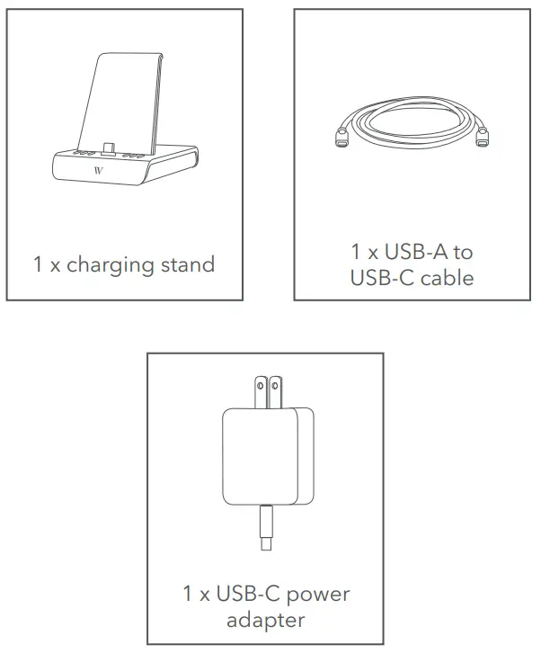 WASSERSTEIN 6488508 2-in-1 Charging Stand - fig