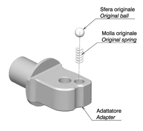 rizoma PE858 APRILIA Tuono - Step 1