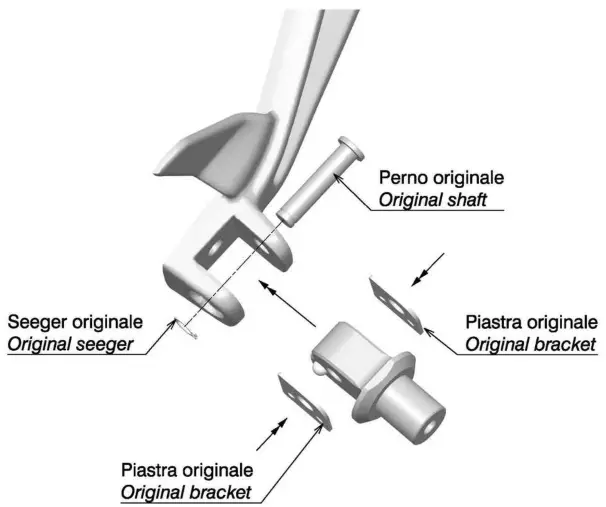 rizoma PE858 APRILIA Tuono - Step 2